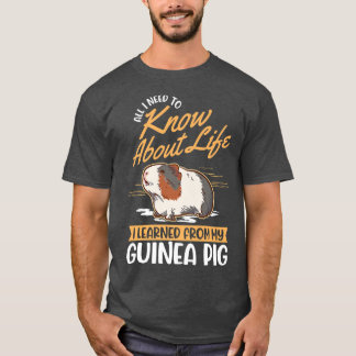 Alles wat ik moet weten over het leven dat ik heb t-shirt