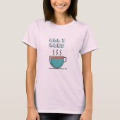 Alles wat ik nodig heb is Coffee T-shirt (Voorkant)