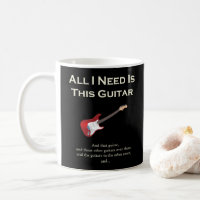 Alles wat ik nodig heb is deze gitaar, grappigheid