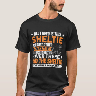 Alles wat ik nodig heb, is deze schuilplaats t-shirt