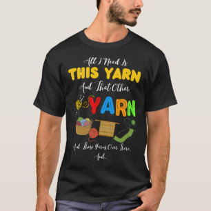 Alles wat ik nodig heb is dit jaar en dat andere j t-shirt