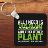Alles wat ik nodig heb is dit Plant en dat andere Sleutelhanger (Voorkant)