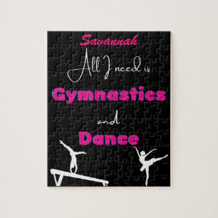 Alles wat ik nodig heb is Gymnastiek en Dance Legpuzzel