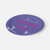 Alles wat ik nodig heb is Gymnastiek en Dance Papieren Bordje (Gekanteld)