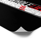 Alles wat ik nodig heb is honkbal en Jezus Christe Poster (Hoek)