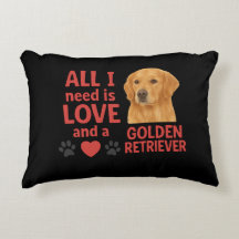 Alles wat ik nodig heb is liefde en Golden Retriev