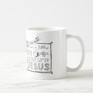 Alles wat ik vandaag nodig heb... koffiemok