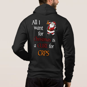 Alles wat ik voor Kerstmis/Kerstman wil...CRPS Hoodie