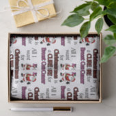 Alles wat ik voor Kerstmis/Kerstman wil... Tissuepapier (Geschenk)