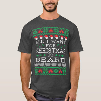 Alles wat ik voor Kerstmis wil is bier 1 T-shirt