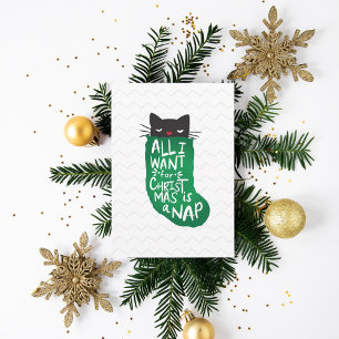 Alles wat ik voor Kerstmis wil is een Nap Kaart
