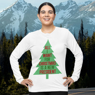 Alles wat ik voor Kerstmis wil is een nieuw Presid T-shirt