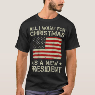 Alles wat ik voor Kerstmis wil is een nieuw Presid T-shirt