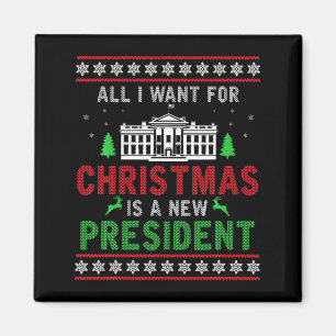 Alles wat ik voor Kerstmis wil is een nieuwe presi Magneet