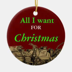 Alles wat ik voor Kerstmis wil is een paar - cadea Keramisch Ornament