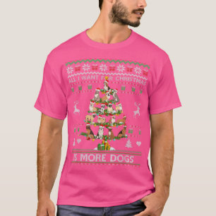 Alles wat ik voor Kerstmis wil is meer honden lomp T-shirt