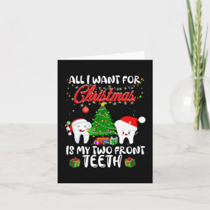 Alles wat ik voor Kerstmis wil is mijn twee-front- Kaart
