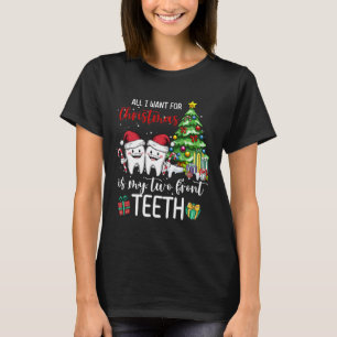 Alles wat ik voor Kerstmis wil is mijn twee Kind a T-shirt