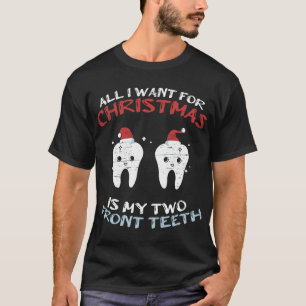 Alles wat ik voor Kerstmis wil is mijn twee voorst T-shirt