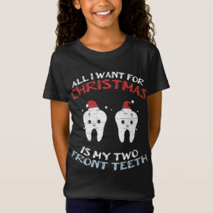 Alles wat ik voor Kerstmis wil is mijn twee voorst T-shirt