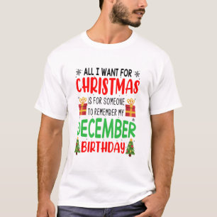 Alles wat ik voor Kerstmis wil onthouden Mijn verj T-shirt