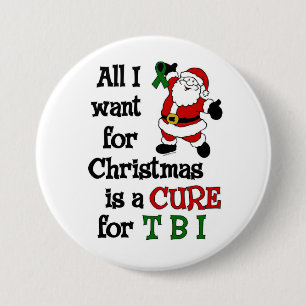 Alles wat ik voor Kerstmis wil...TBI Ronde Button 7,6 Cm