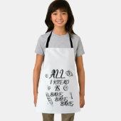 Alles wat ik weet is Bake, Bake, Bake, Schort (Insitu)