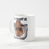 Alles wat ik wil is jou koffiemok (Voorkant links)