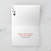 ALLES WAT IK WIL MET KERST customize tekst Kaart (Binnen)