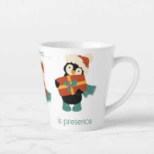 Alles wat ik wil voor de kerstpinguïn latte mok
