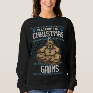 Alles wat ik wil voor Kerstmis als krijgt grappige Trui