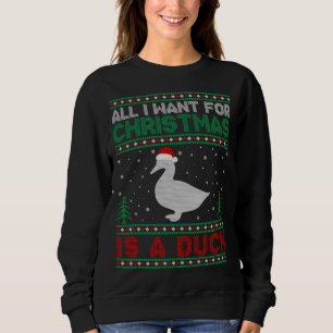 Alles wat ik wil voor Kerstmis is een eend lelijke Trui