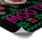 Alles wat ik wil voor Kerstmis is Moo Deng Hippopo Poster (Hoek)