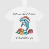 Alles wat ik wil voor Kerstmis Ornament (voorkant)