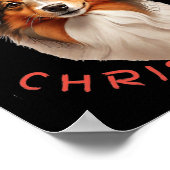 Alles wat ik wil voor Kerstmis! Voor Shetland Shee Poster (Hoek)