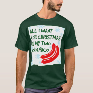 ALLES WAT IK WIL VOOR KERSTPORTUGEES T-SHIRT