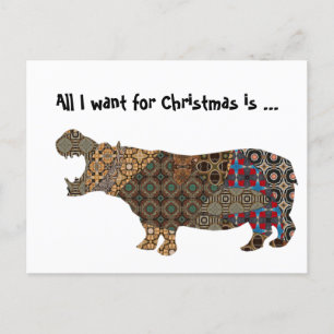 Alles wat ik wil voor kerstvakantie Briefkaart
