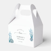 Alles wat ik zie is Liefde Nautisch Kust Bruilofts Bedankdoosjes (Voorkant Zijde)