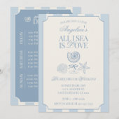 Alles wat ik zie is Love Beach Bachelorette Reispl Kaart (Voorkant / Achterkant)