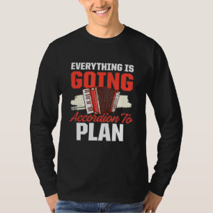 Alles wat in aanmerking komt om muziek te plannen t-shirt