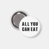 ALLES WAT JE KUNT ETEN MAGNEET (Voorkant / Achterkant)