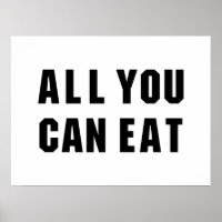 ALLES WAT JE KUNT ETEN