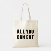 ALLES WAT JE KUNT ETEN TOTE BAG (Achterkant)