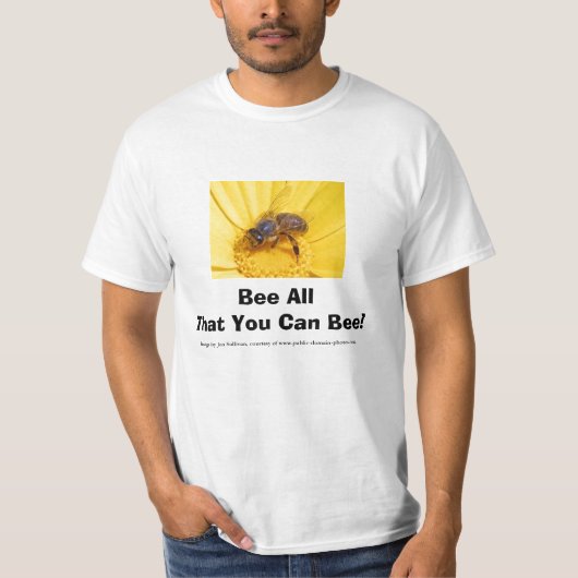 Alles wat je kunt zijn! t-shirt (Voorkant)