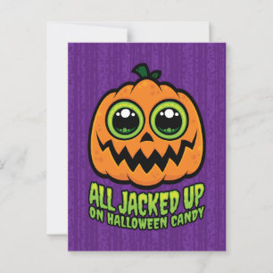 Alles wat je moet weten over Halloween Snoep Funny Briefkaart