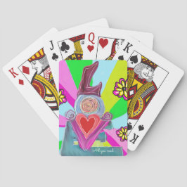 Alles wat je nodig hebt….Deel de liefde  Pokerkaarten