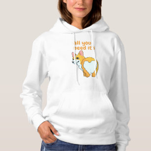 alles wat je nodig hebt is een huisdier/haard hoodie