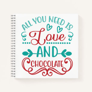 Alles wat je nodig hebt is een schat aan liefde en notitieboek