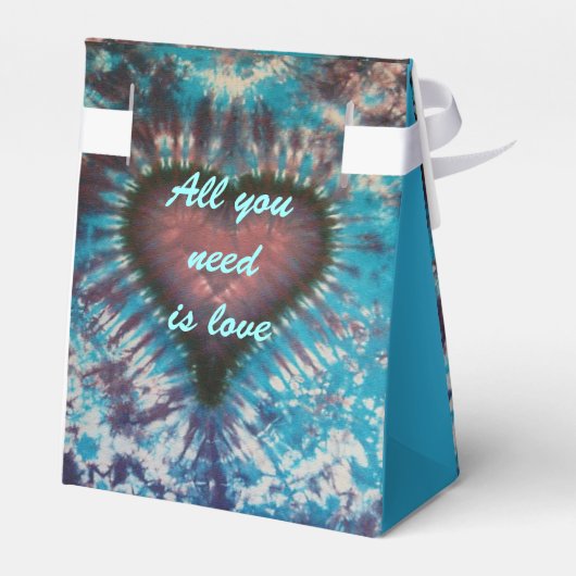 Alles wat je nodig hebt is liefde bedankdoosjes (Achterkant)