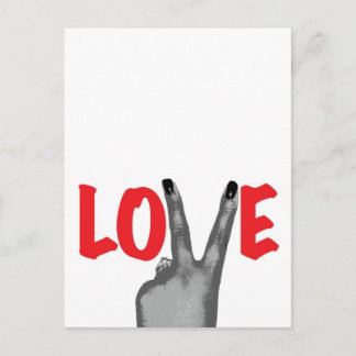 Alles wat je nodig hebt is liefde briefkaart